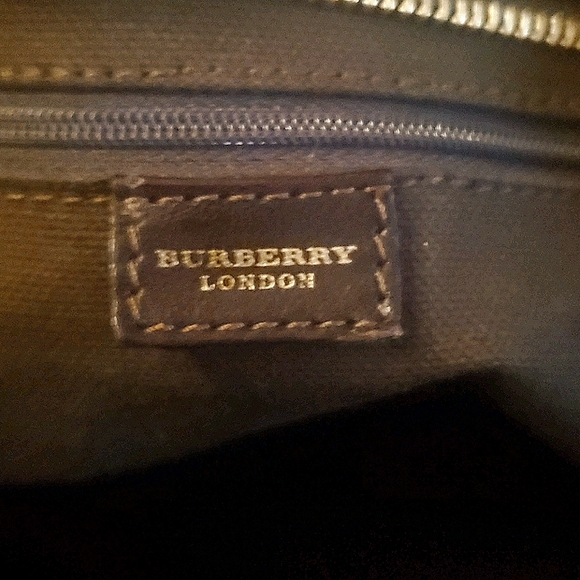Burberry Brown Suede Shoulder Bag - Picture 6 of 13